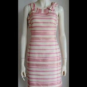 Lilly Pulitzer Pink Bow Shift Dress (Sz 2)